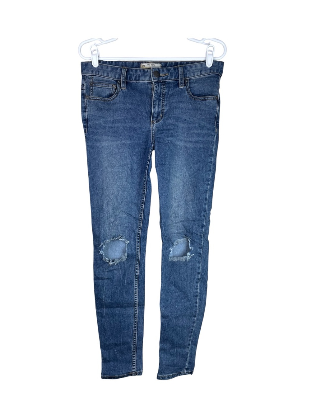 Free People Distressed Knee Skinny Jeans Women’s Size W28